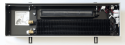 Конвектор внутрипольный KVZ Vent 230-80-800-UA без решетки, принудительной конвекции, 1 вентилятор, U-профиль