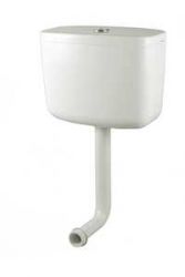 Бачок пластиковый среднерасположенный для чаши Генуя + арматура в комплекте Инкоэр