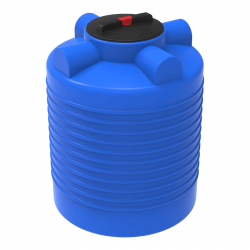 Ёмкость для воды ЭВЛ-300л. синий (диаметр/высота 745*965) Экопром