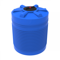 Ёмкость для воды ЭВЛ-750л. синий (диаметр/высота 1015*1240) Экопром