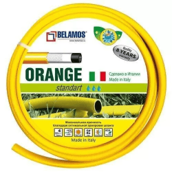 Шланг поливочный цветной Orange 1/2" (14мм), 25 м бухта 