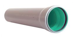 Труба канализационная STRplast Ду110х0,5м зеленая