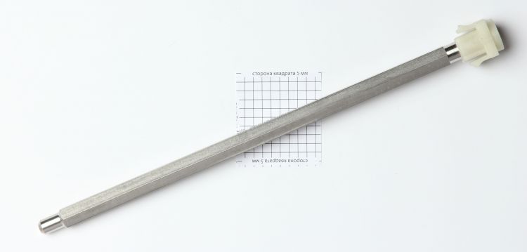 Вал L=474 мм с полумуфтой  (проф. 11/110, 125/125)  (М2601)