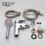 R12105 Смеситель для умывальника Frud с гигиеническим душем, хром