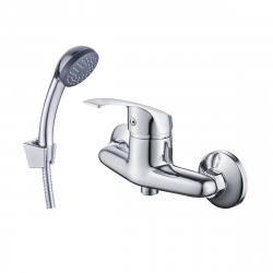 DR71055 Смеситель DECOROOM одноручный для душа, хром