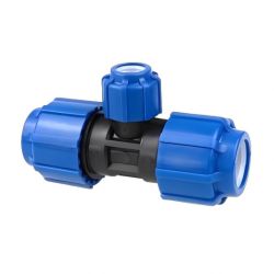 Тройник ПНД 75х63х75