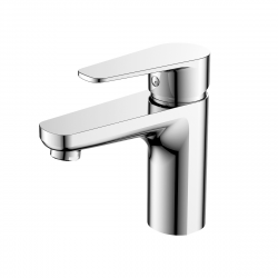 DR72011 Смеситель DECOROOM одноручный для умывальника моно, хром