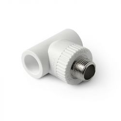 Тройник ПП (ProAqua) 25х3/4Нх25