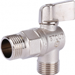 SVB-0059-001212 STOUT Кран шаровый 1/2 угл. для бытовой техники