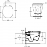 E803501 Унитаз IDEAL STANDARD CONNECT
