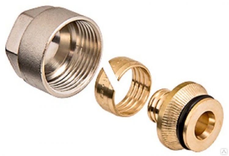 Соединитель евроконус 16 для клапана Luxor для серого сшитого ...