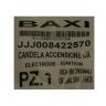 8422570  Электрод зажигания (контроля пламени) Baxi