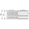 Радиатор стальной панельный "RADOstill"  C33 300х 800 (боковое подкл.; 1562 Вт)
