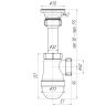 C0100 Сифон АНИ 1 1/2"*40
