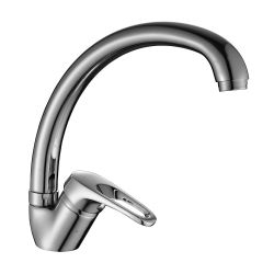 DR37021 Смеситель DECOROOM для кухни с поворотным изливом