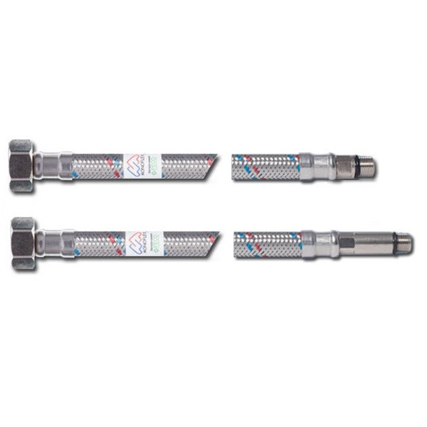 Подводка Monoflex для смесителя  1,0м М10х18/35  3/8" пара (Россия)