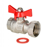 Кран шаровый с накидной гайкой ValTec Ду20x25 (VT 241)