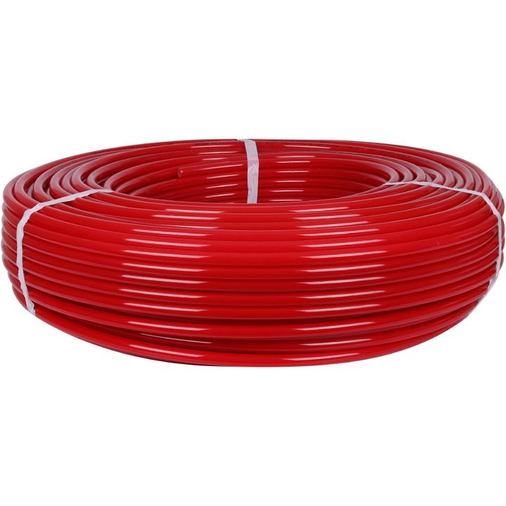 SPX-0002-501620 PEX-а труба из сшитого полиэтилена, красная STOUT 16х2,0 (бухта 500 метров)