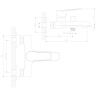 DR39036 Смеситель DECOROOM для ванны с монолитным изливом
