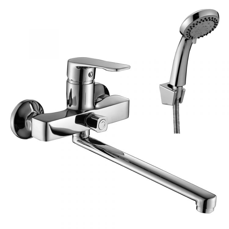 DR39043 Смеситель DECOROOM универсальный с поворотным изливом 350 мм