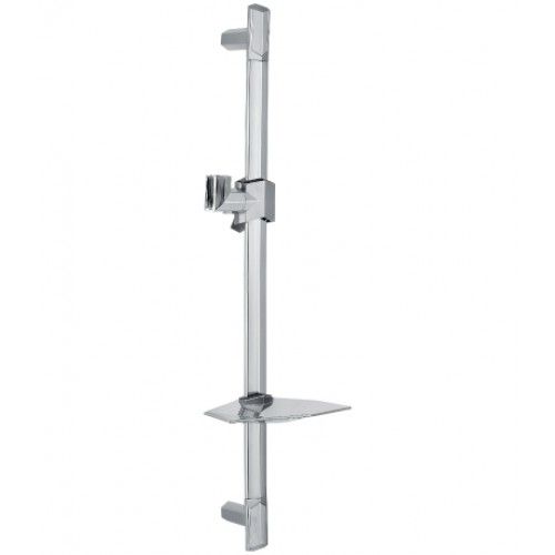 LM8066C Стойка душевая LEMARK с мыльницей, хром