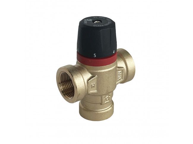 Вентиль т/с  для  ГВС 3/4" Wester VTS3 (для т.пола) 35-60°С Kvs 1,6