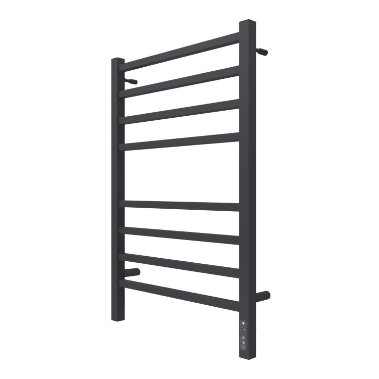 Полотенцесушитель электрический TERMINUS Ватикан П8 500*800 КС 9005 черный матовый с диммером