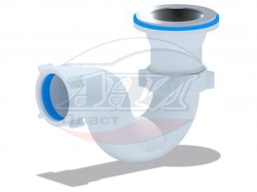 (E-110) Сифон АНИ для душевого поддона 1 1/2"*40