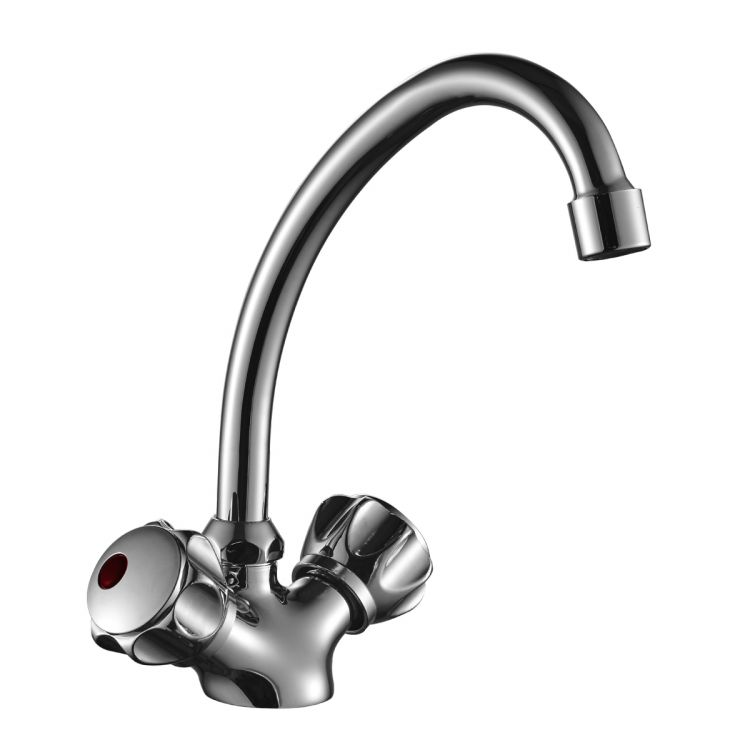 DR45028R Смеситель DECOROOM для кухни с поворотным изливом