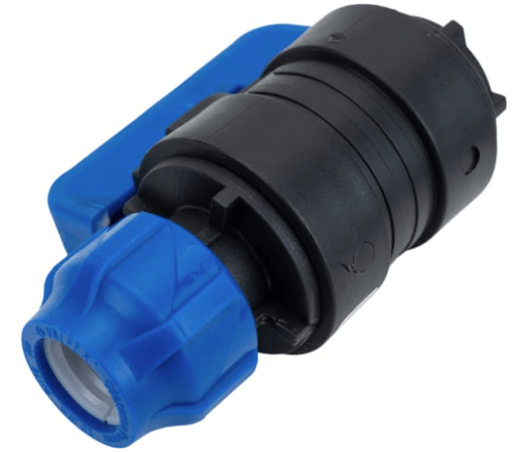 Кран шаровый ПНД Valfex 32х3/4В