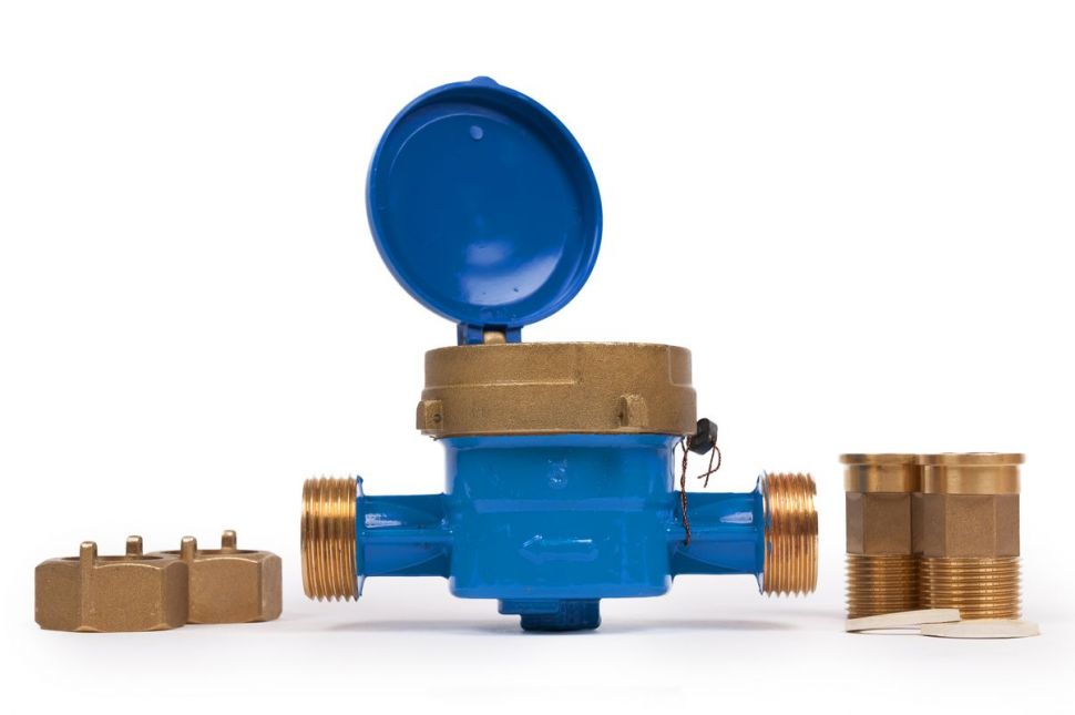 Счетчик воды мокроход (GROEN) Ду20 (130мм)