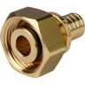 SFA-0034-001634 STOUT переходник с накид. гайкой (евроконус) 16хG 3/4  для труб из сшит. полиэтилен