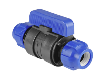 Кран шаровый ПНД 32х32 Valfex
