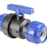 Кран шаровый ПНД 32х32 Valfex