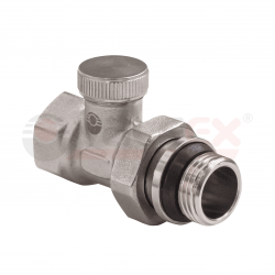 Клапан запорный радиаторный VALFEX Ду15 прямой  