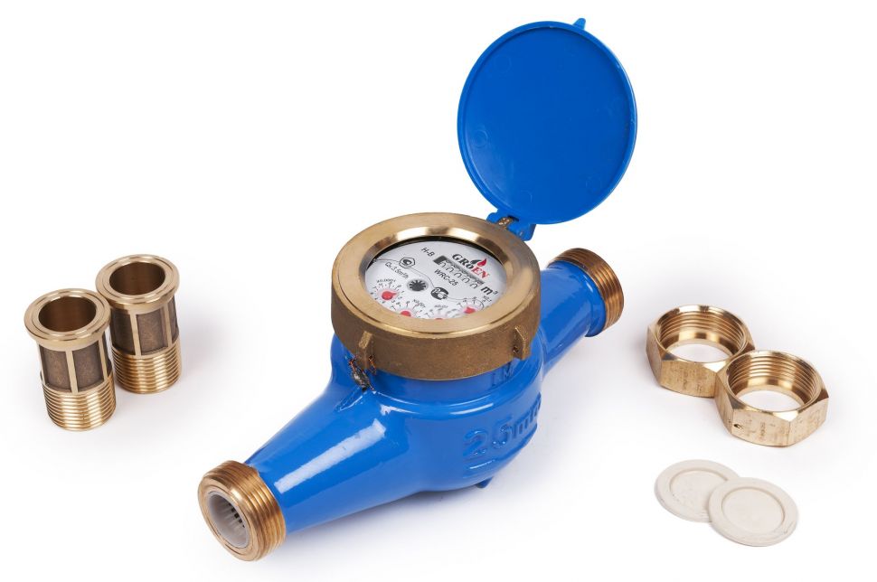 Счетчик воды мокроход (GROEN) Ду32