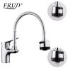 R43113 Смеситель Frud для мойки, гибкий излив
