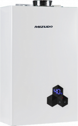 Водонагреватель проточный газовый MIZUDO PERL ULTRA ВПГ 4-14Т ТУРБО 28кВт (14л/мин) (выписывать дымоход)