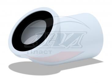 (W-4220) Труба фановая АНИ 110*45°