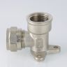 Угольник с креплением цанговый ValTec 16х1/2В (VTm 354)