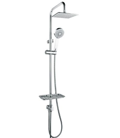 LM8803C Душевой гарнитур LEMARK без смесителя, тропический дождь, хром