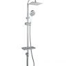 LM8803C Душевой гарнитур LEMARK без смесителя, тропический дождь, хром
