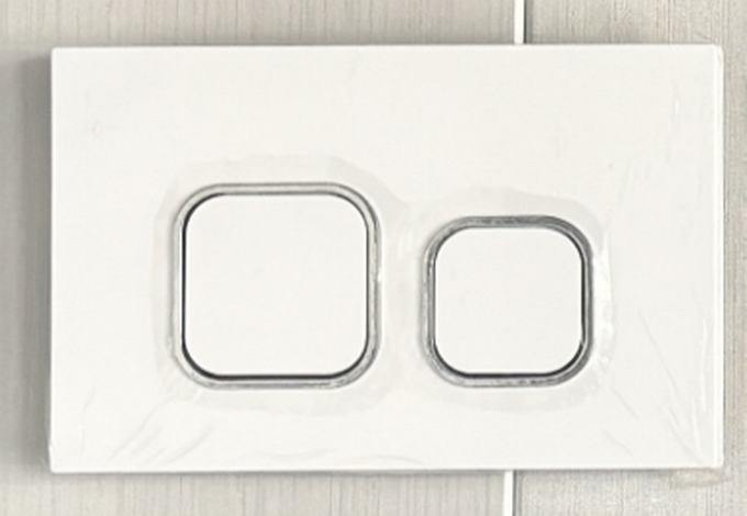 Кнопка слива ABS-002-WHITE пластик SPARO Gasdum