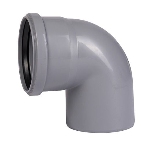 Отвод канализационный Ду110х90° ProAqua