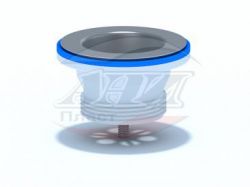 (M-100) Выпуск АНИ 1 1/2" с нержавеющей сеткой