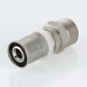 Соединитель пресс-фитинг с наружной резьбой d20х3/4Н ValTec