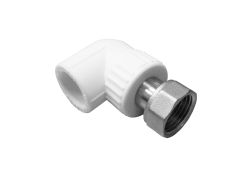 Угольник PPR с накидной гайкой d20х1/2В Valfex