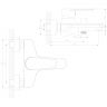 DR69036 Смеситель DECOROOM для ванны с монолитным изливом