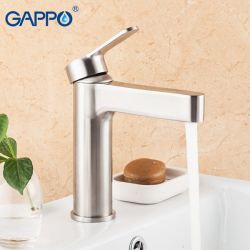 G1099-30 Смеситель Gappo для умывальника, литой корпус, нержавеющая сталь