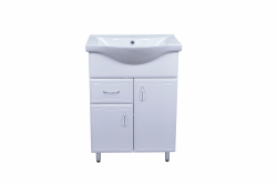 Комплект Тумба Коралл 60/1 (600*850*450) с раковиной Basic 60